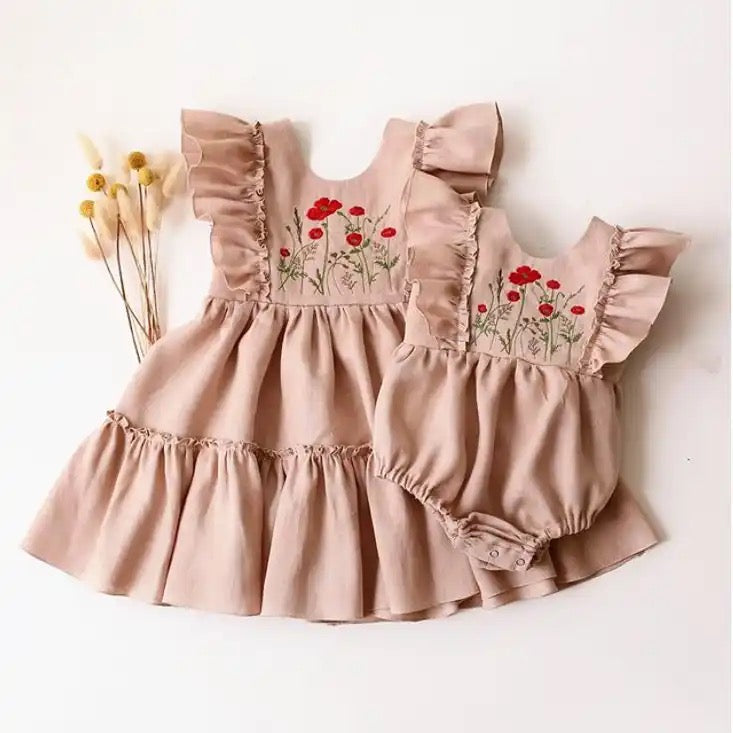 Matching Baby And Toddler Dress – Ali Specials