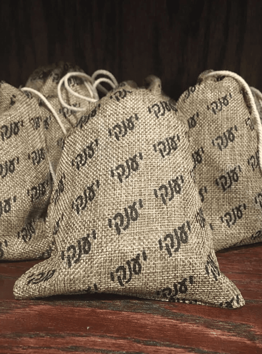 Drawstring Flax Bags