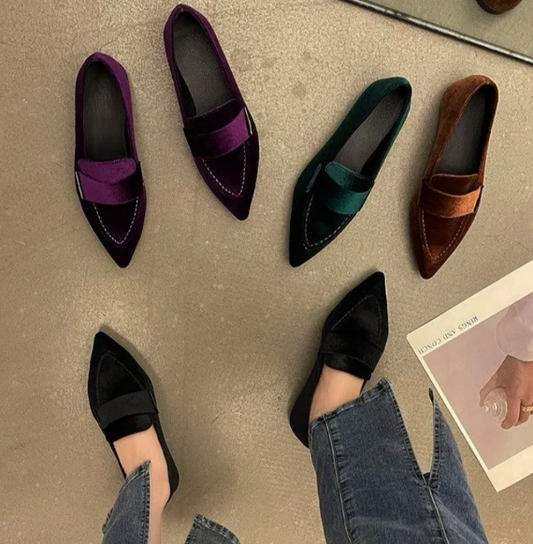 Pointed Toe Loafers