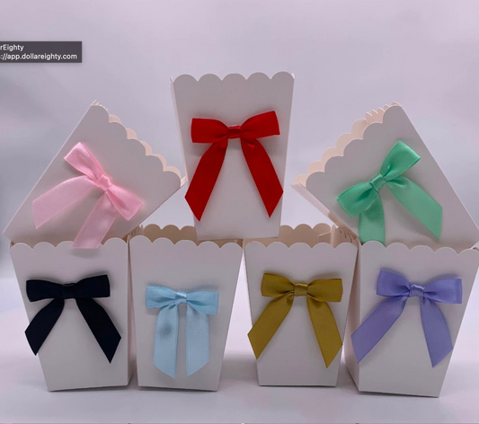 Party Favor Box with Bow