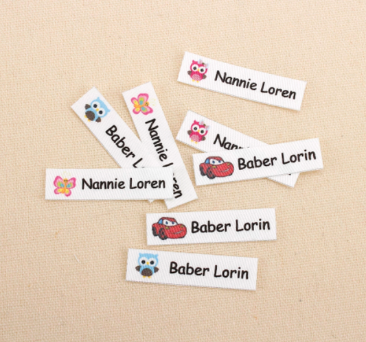Iron On Personalized Labels