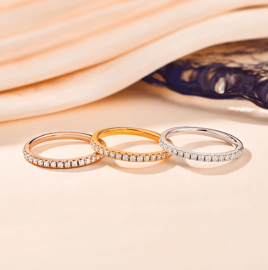 Genuine Lab Diamond Eternity Ring