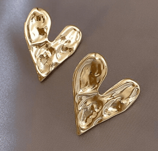 Heart Tampered Earrings