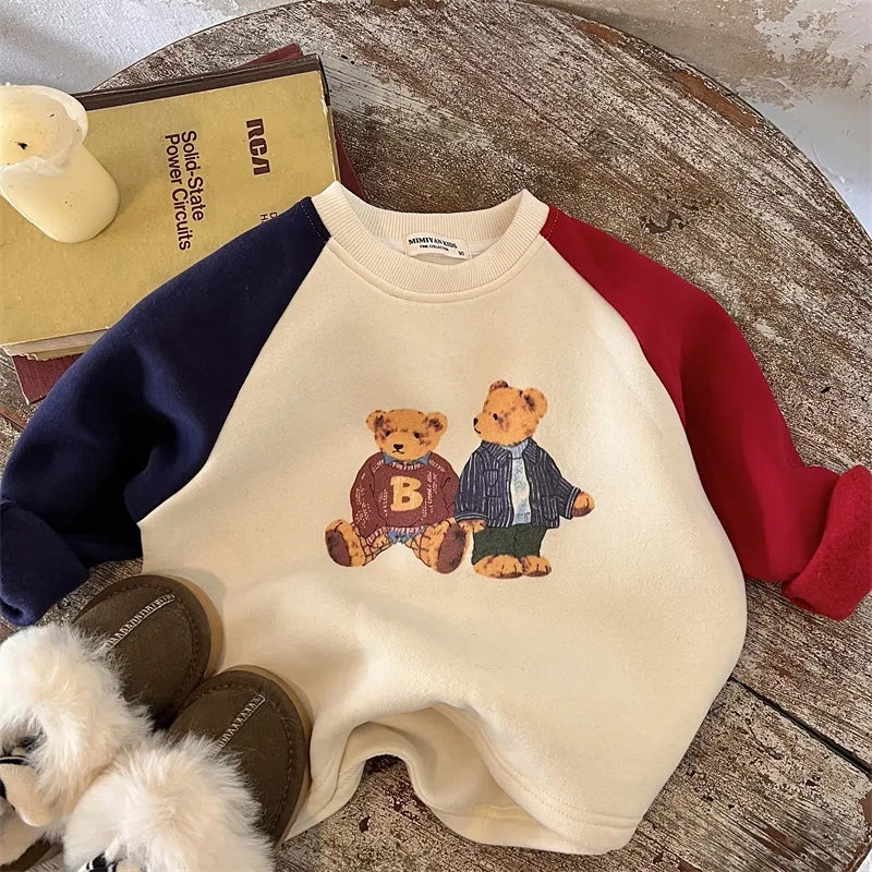 Teddy bear best sale fleece sweatshirt