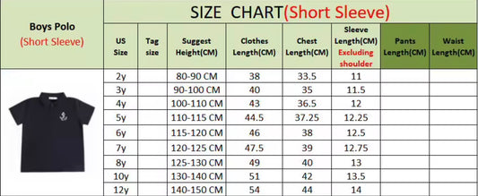 Boys Polo Shirt Navy - The Harbor Collection