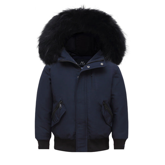 Navy Bomber Jacket  - 16