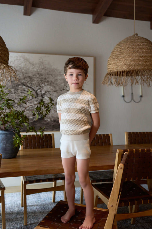 Boy Knit top - Jacquard Collection