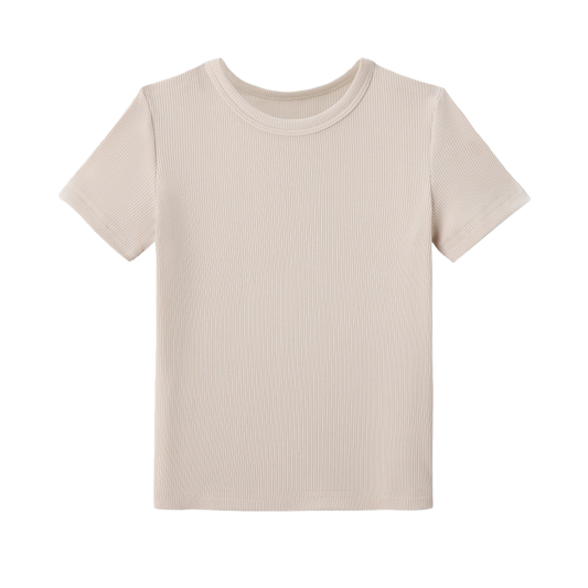 Ribbed T-shirt