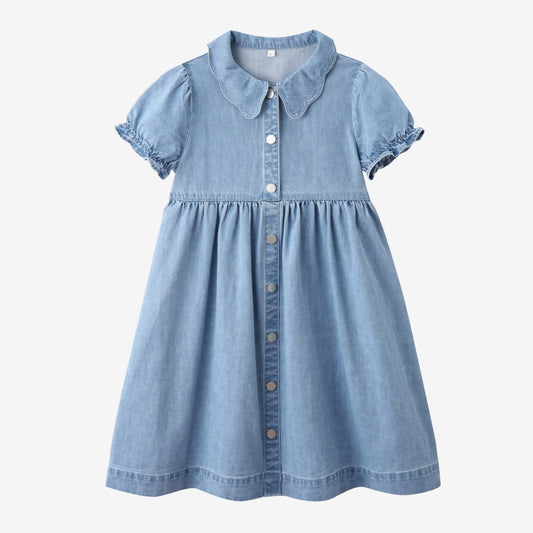 Girls Dress- Blue Denim Collection