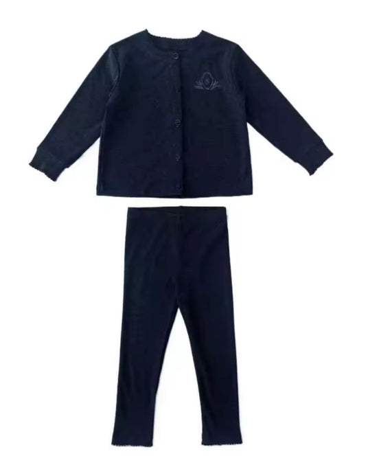 Navy Girls Loungewear