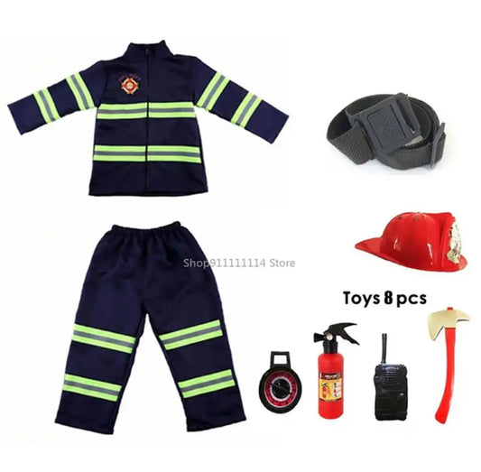 Kids Firefighter Costume