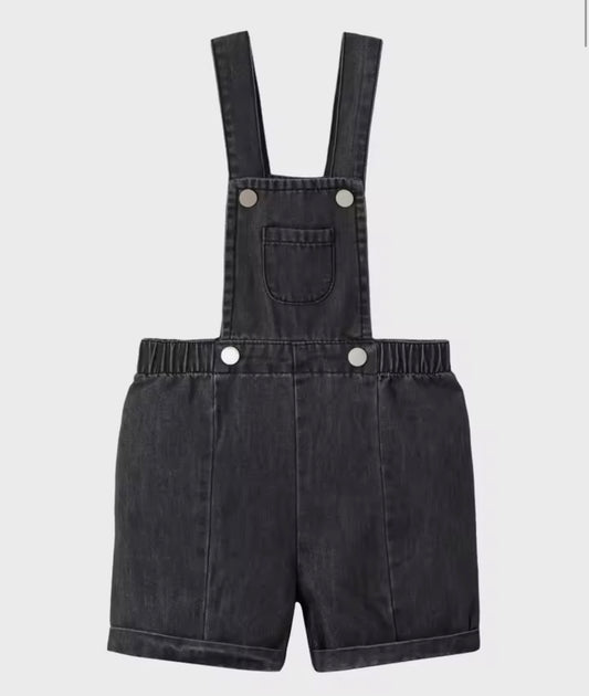 Baby Boy Romper- Black Denim Collection