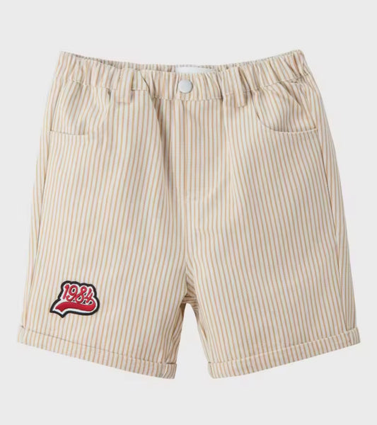 Beige Boy Shorts - Atelier Collection