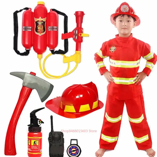 Kids Firefighter Costume