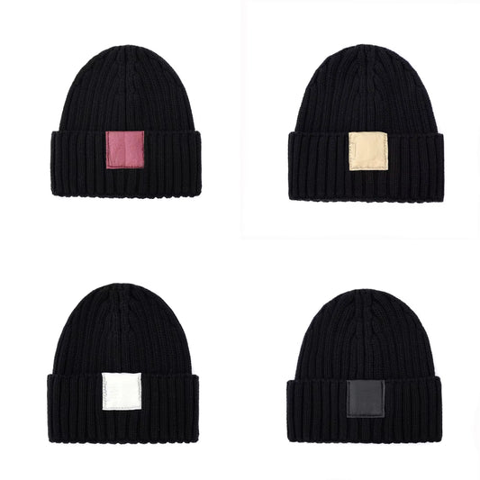 Knit Patch Hat