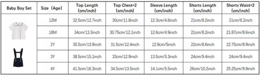 Baby Boy Overalls - Eden Collection