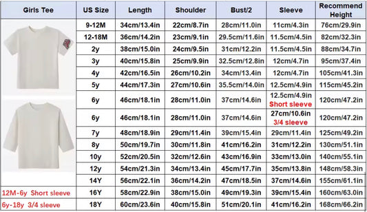 Girls T-Shirt Short Sleeves With Logo - Atelier Collection