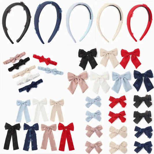 Textured Bow Accessories