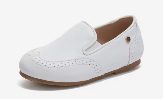 Warm White Loafer - Leather Shoe Collection