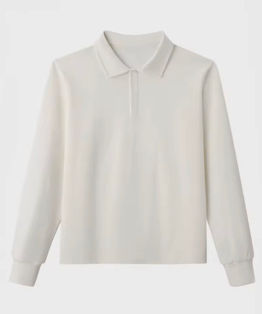 Long Sleeve Polo - Atelier Collection