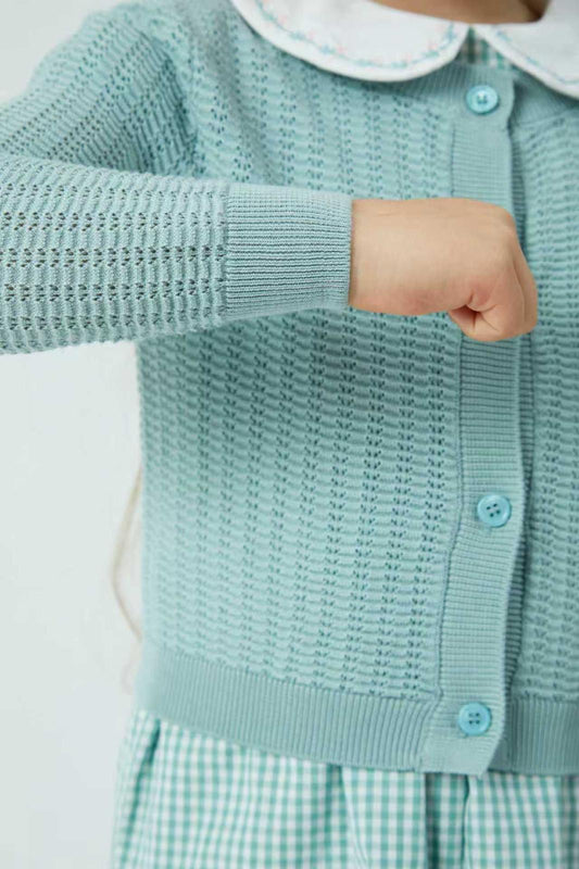 Green Cardigan - Sage Collection