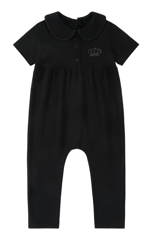 Baby Boy Romper- Black