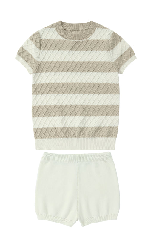 Baby Knit Set- Jacquard Collection