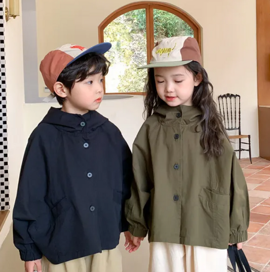 PSK Collective by PSK Limited Long Sleeve Holiday Casual Everyday Holi  Outerwear Jacket (Big Girls or Little Girls) 1 Pack 