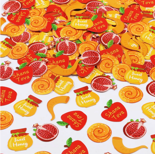 Rosh Hashana Table Confetti