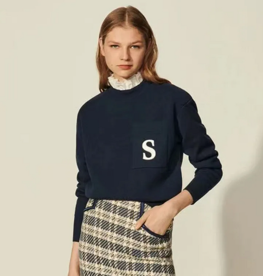 S Letter Pullover