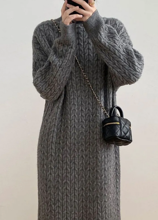 Knit Midi Dress