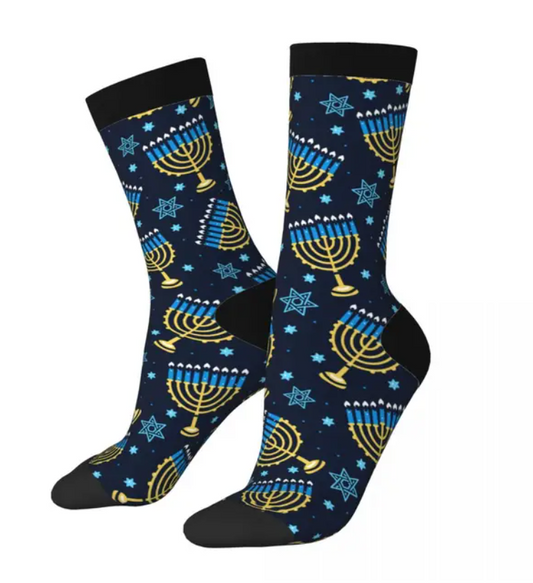 Chanukah Themed Socks
