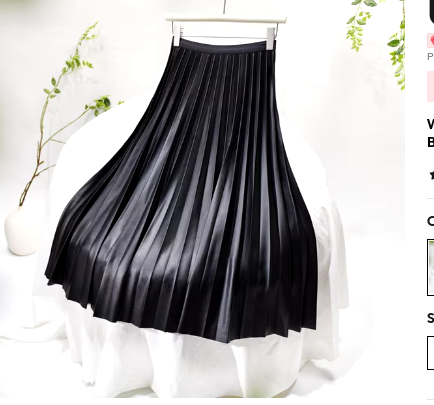 Pleated Skirt