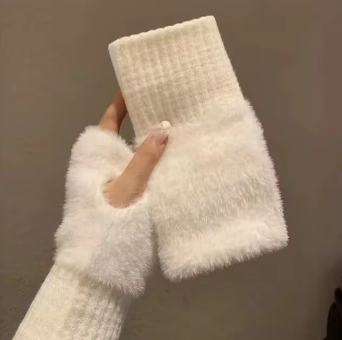 Mink Fleece Gloves