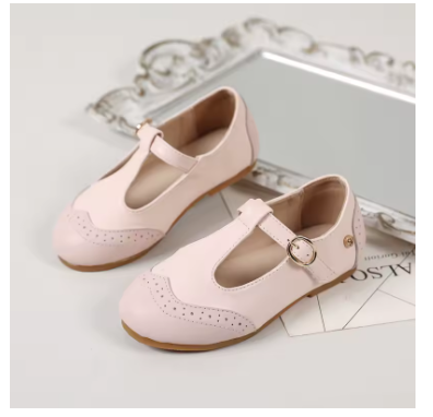 Pink T-Bar Shoes