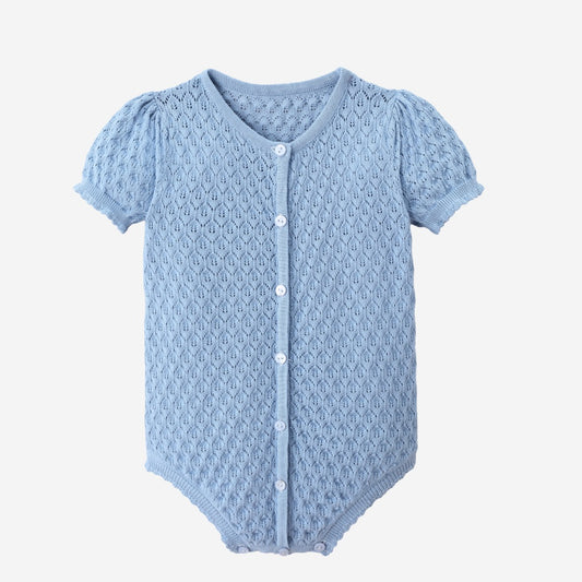 Knit Girls Romper