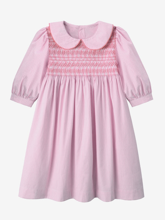 Pink Pinstripe Dress