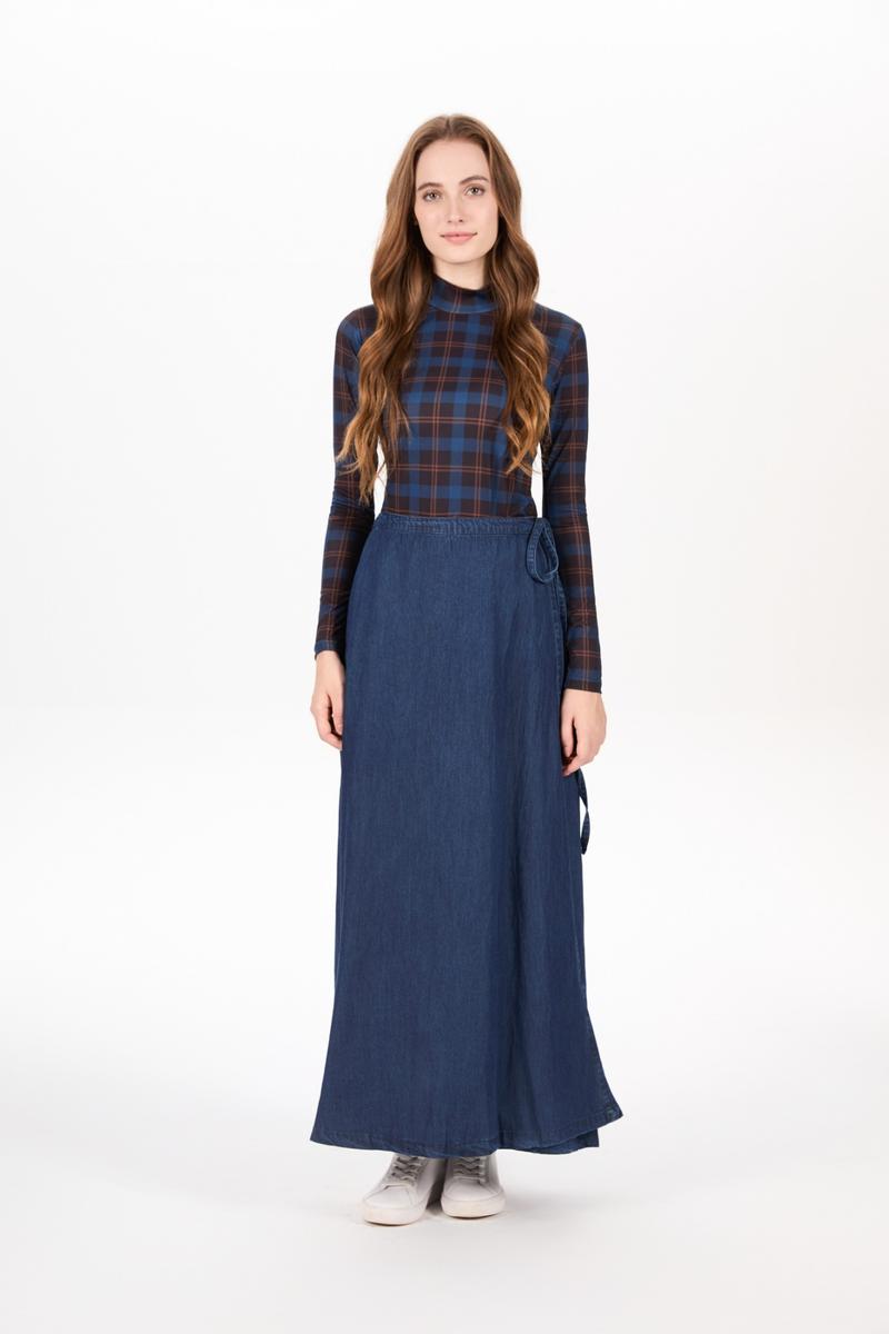 Wrap Denim Skirt Blue Denim – Ali Specials