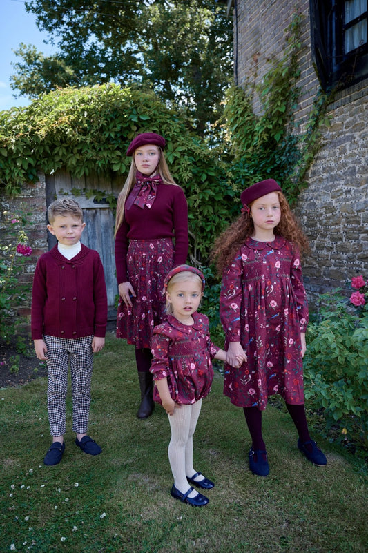 The Burgundy Floral Collection