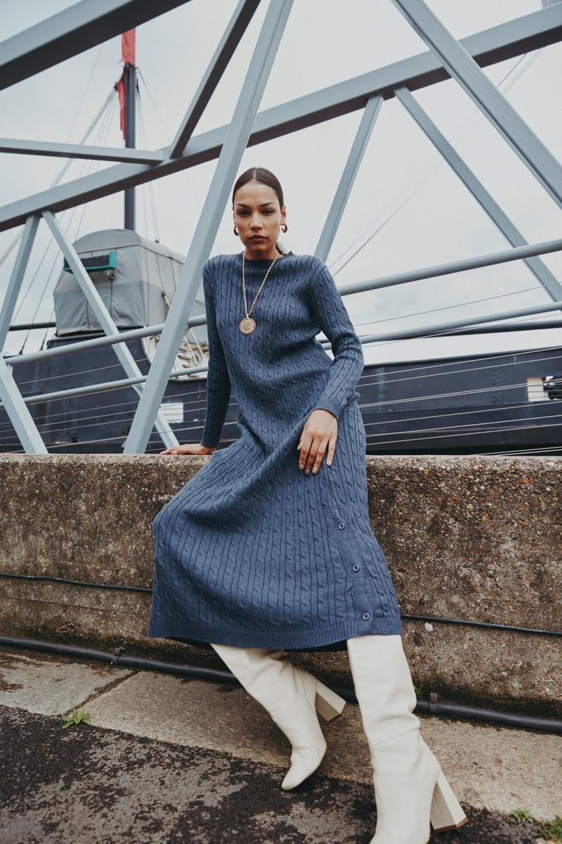 Cableknit Maxi Dress – Ali Specials