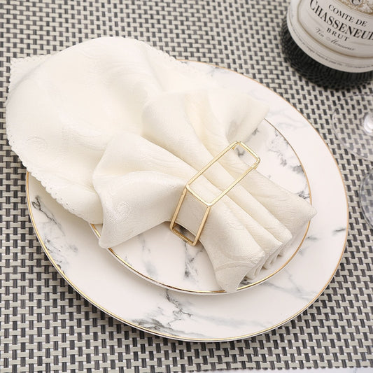 Hollow Square Napkin Rings