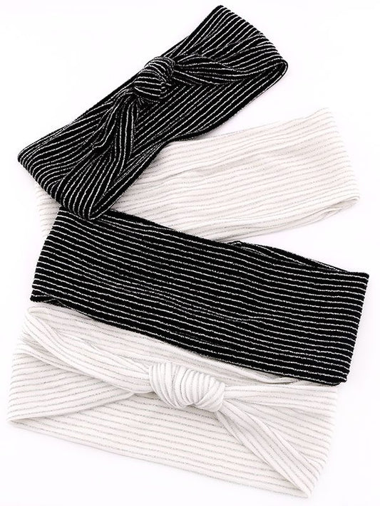 Striped Ribbed Hairband