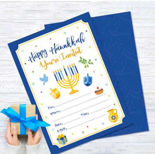 Chanukah Invitations