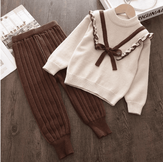 Knit Sweater and Pants Set
