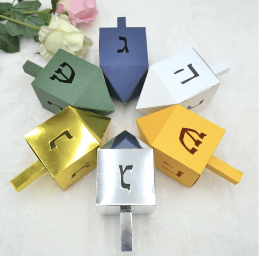 Dreidel Favor Boxes